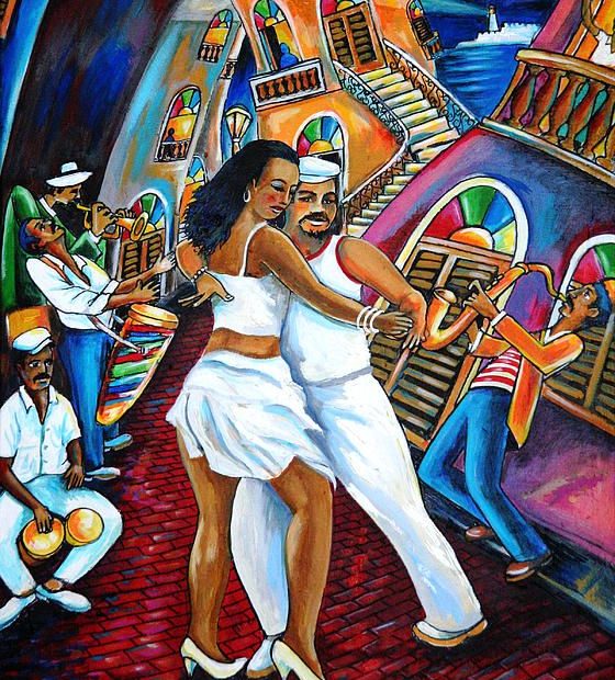 Salsa Series is a painting by Arturo Cisneros which was uploaded on July 22nd, 2014.