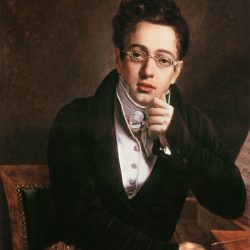 Portrait of Franz Schubert (1797-1828), Austrian composer, aged 17 - Austrian School